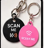 NFC keychain product concept